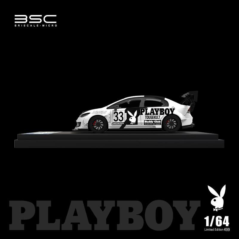 Honda Civic Type R FD2 Playboy Livery 1:64 Scale Diecast by BSC 3