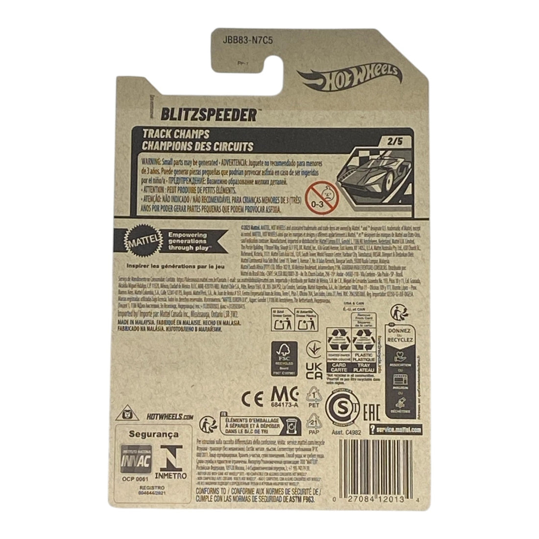 Hot Wheels Blitzspeeder - Track Champs Series 2/5 2