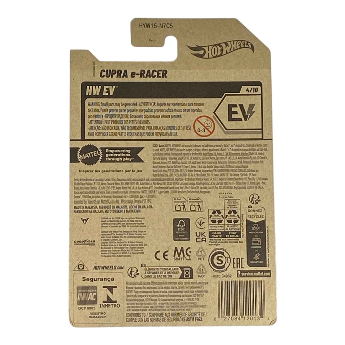 Hot Wheels Cupra e-Racer - HW EV Series 4/10 2