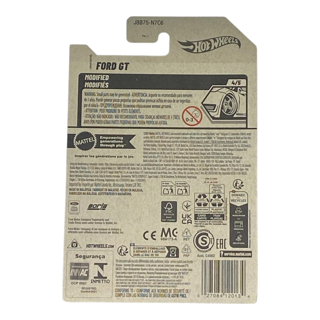 Hot Wheels Ford GT - Modified Series 4/5 2