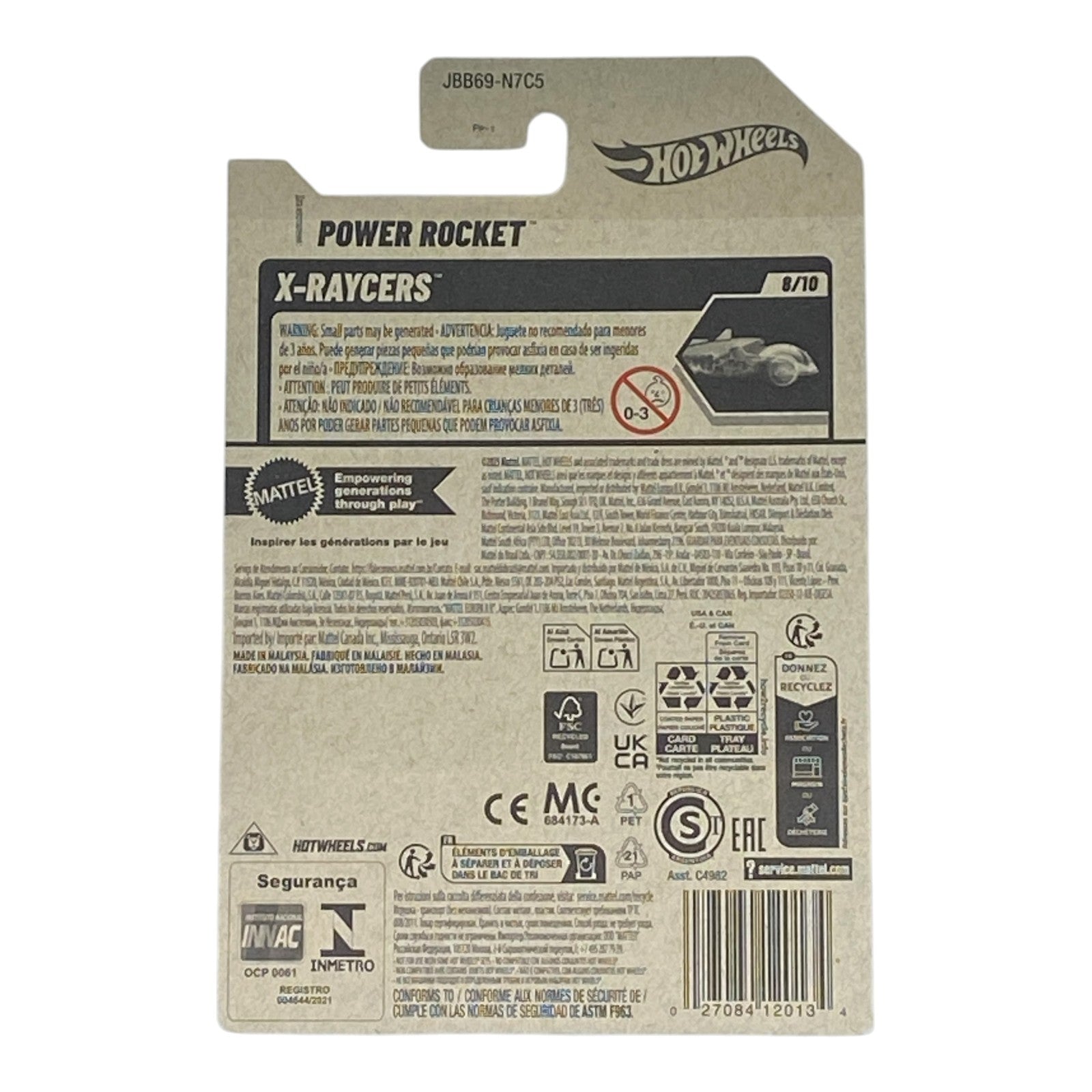 Hot Wheels Power Rocket - X-Racers Series 8/10 2