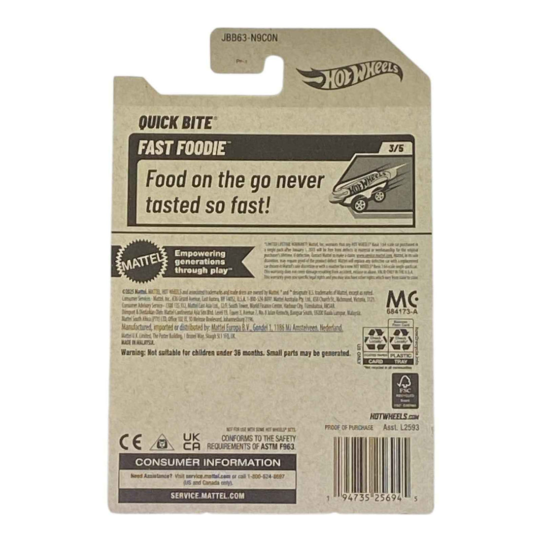 Hot Wheels Quick Bite - Fast Foodie Series 3/5 2