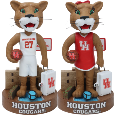 Houston Cougars Basketball Welcome to San Antonio Bobbleheads 4