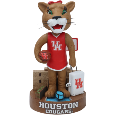 Houston Cougars Basketball Welcome to San Antonio Bobbleheads 3