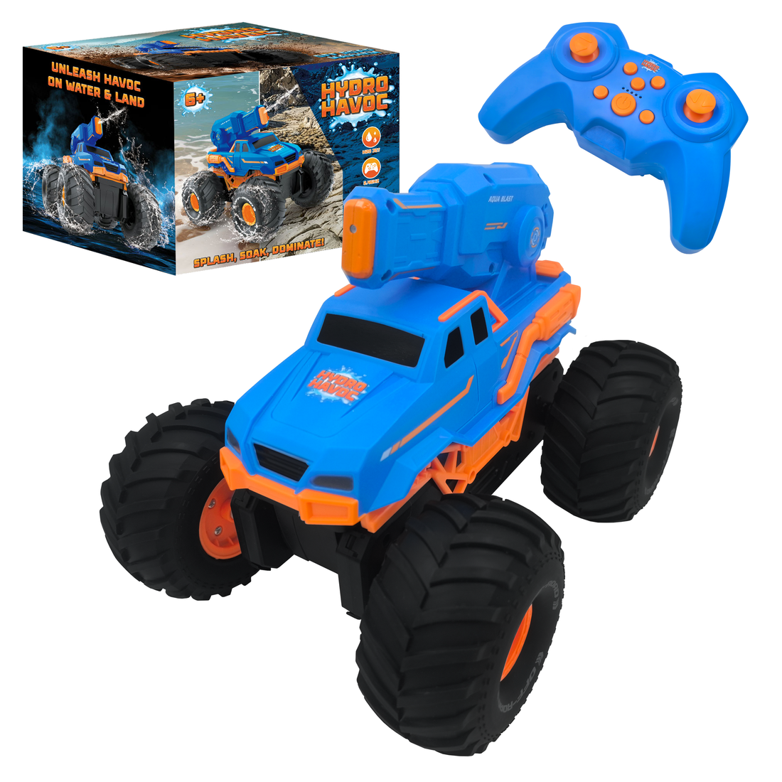 Hydro Havoc Amphibious Remote Control (RC) Monster Truck 3