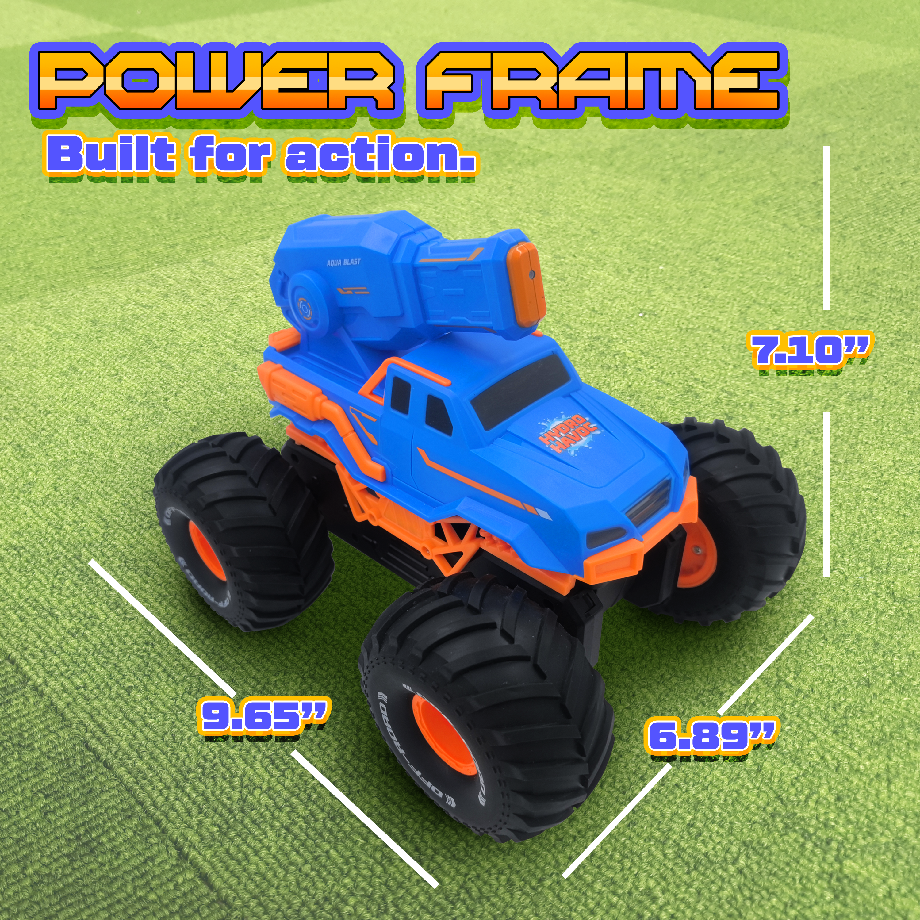 Hydro Havoc Amphibious Remote Control (RC) Monster Truck