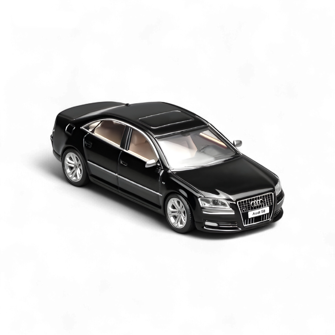 Audi S8 D3 Brilliant Black 1:64 by Motorhelix  2