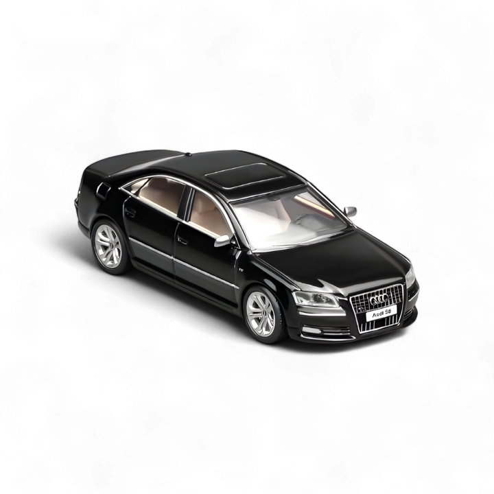 Audi S8 D3 Brilliant Black 1:64 by Motorhelix  2