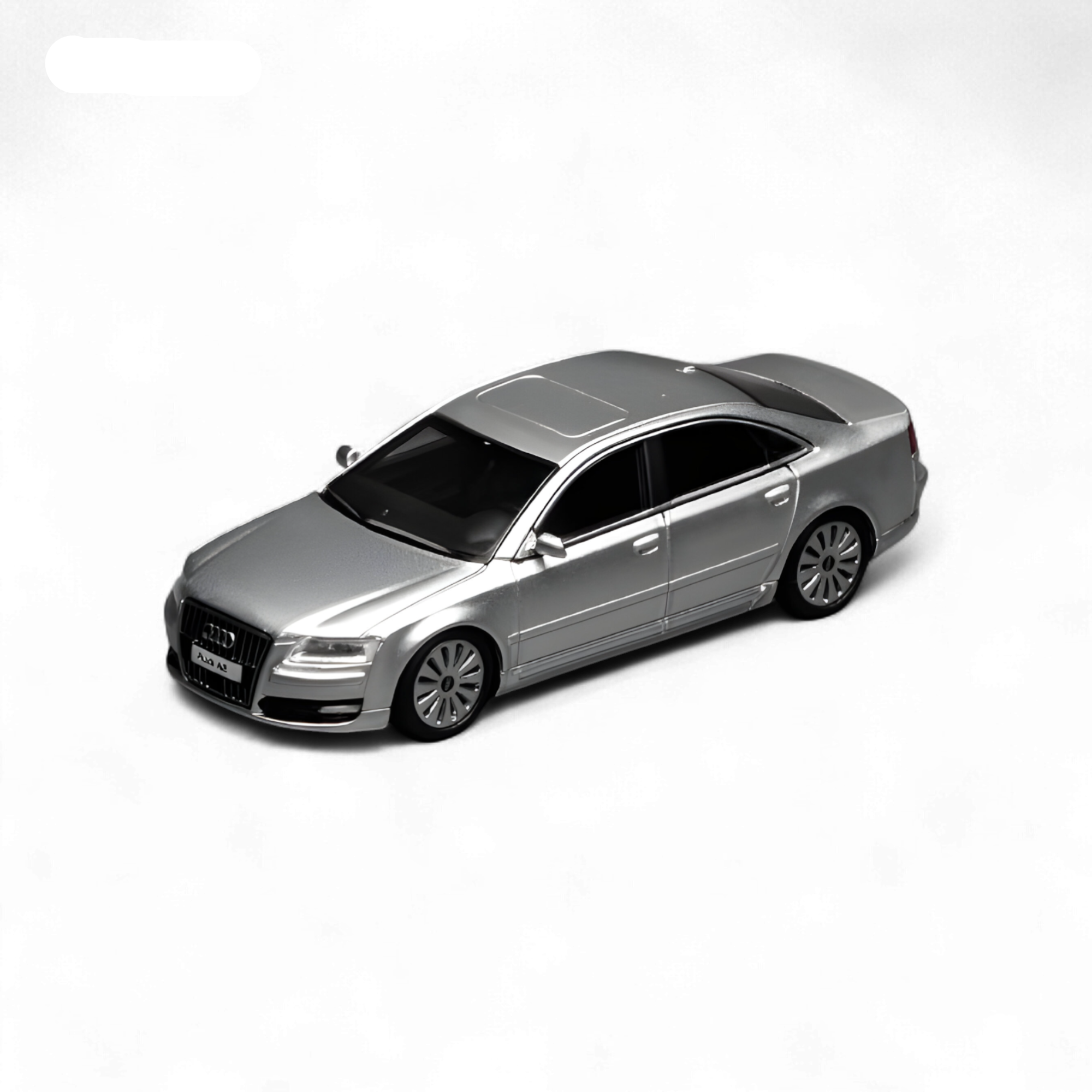 Audi A8 D3 Facelift Silver 1:64 by Motorhelix 