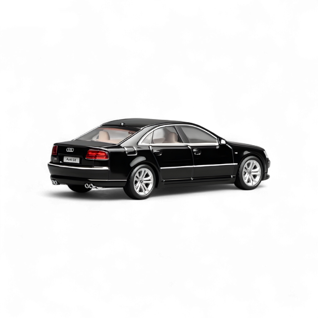 Audi S8 D3 Brilliant Black 1:64 by Motorhelix  3
