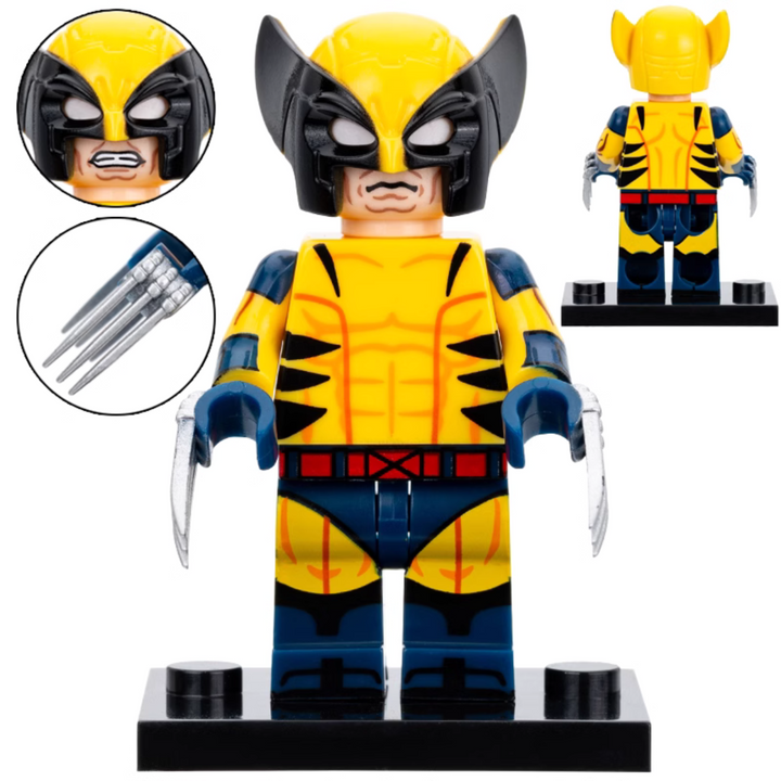 Wolverine - X-men Minifigure for Lego