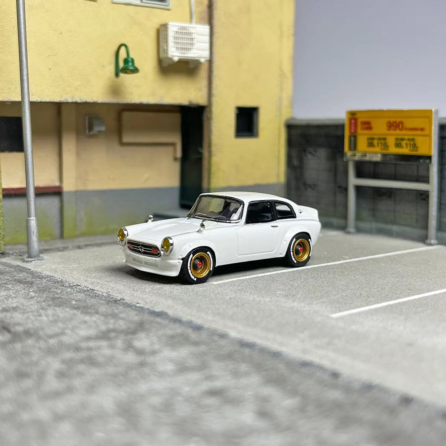 Honda S800 WHITE 1:64 by Mortal