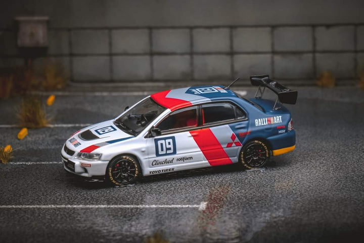 Mitsubishi EVOLUTION 9 #09 Ralliart 1:64 by Speed GT Angled Driver Side View