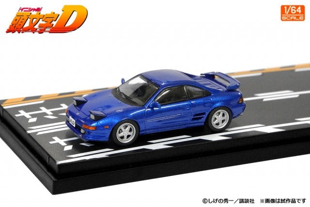 Toyota MR2 SW20 & AE86 Trueno Vol. 15 2 piece set + Diorama MD64215 1:64 by Hi-Story initial-D Diorama View