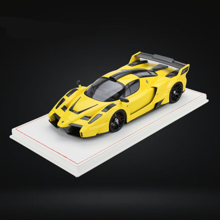 Ferraro Enzo Gemballa MIG U1 Resin Model YELLOW 1:18 by NA