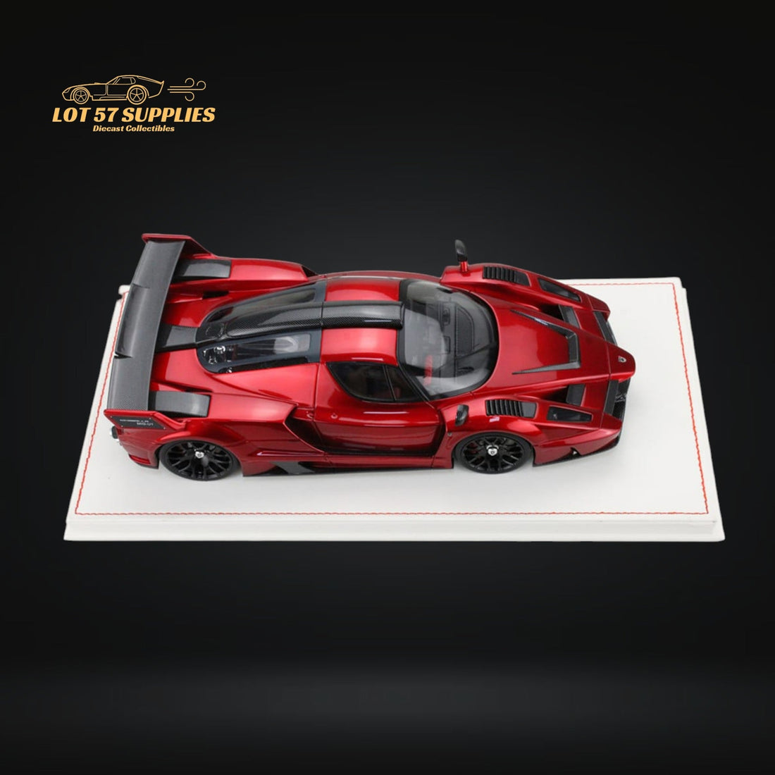 Ferrari Enzo Gemballa MIG U1 Resin Model METALLIC RED 1:18 by NA