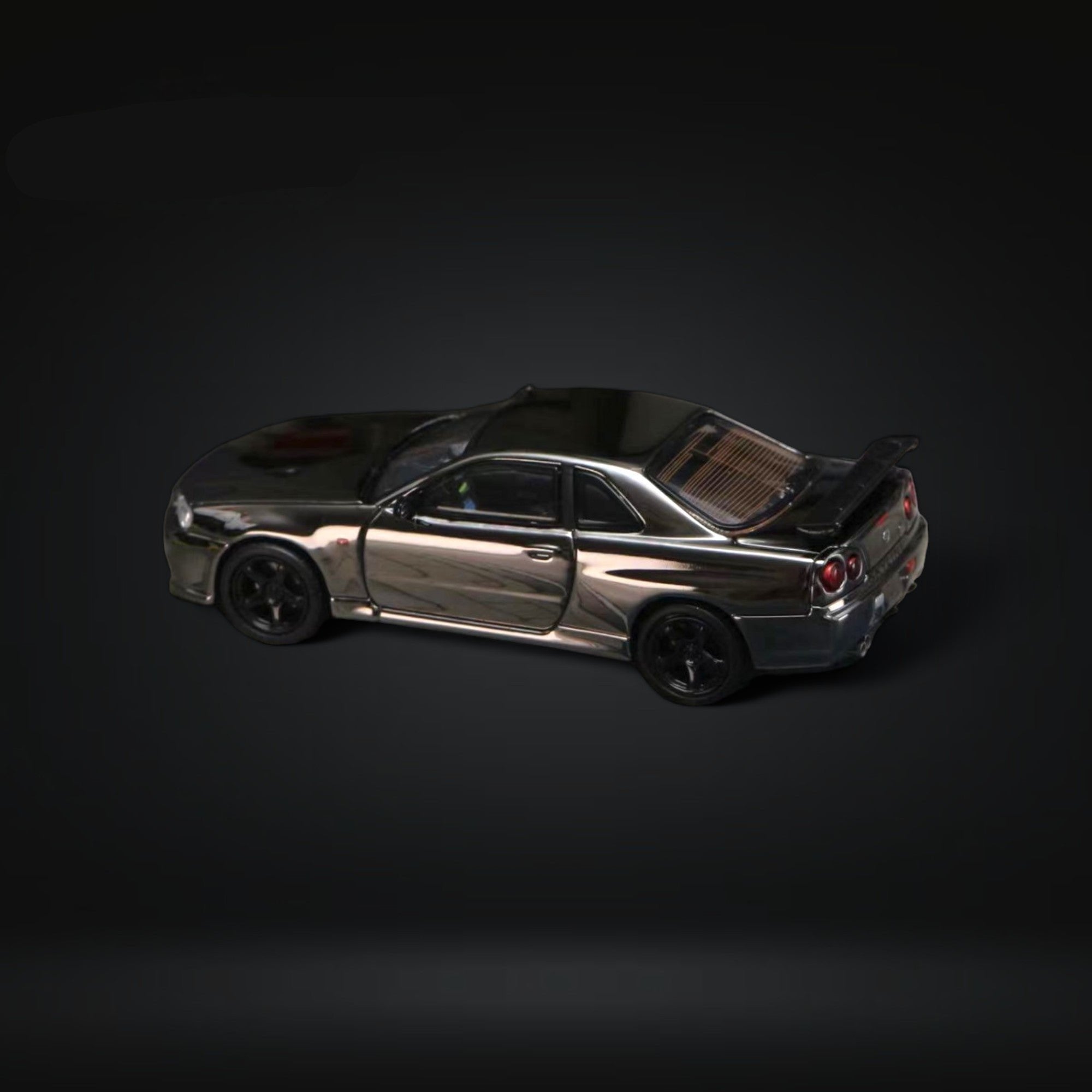 Nissan Skyline GTR R34 V-SPEC-II Chrome Plated Limited to 599 Pcs