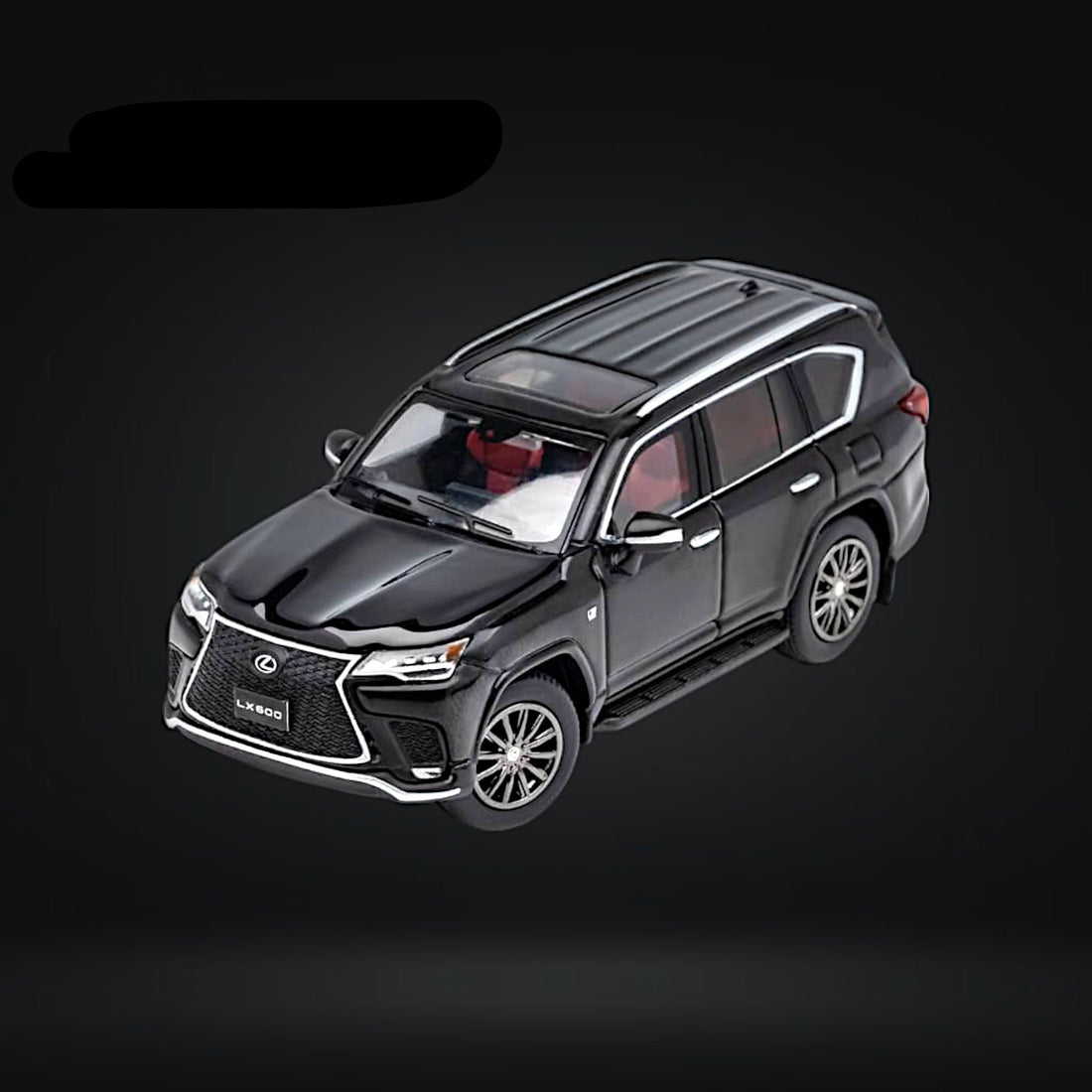 Lexus LX600 Sport BLACK w/ Active Suspension 1:64 by GCD - 3