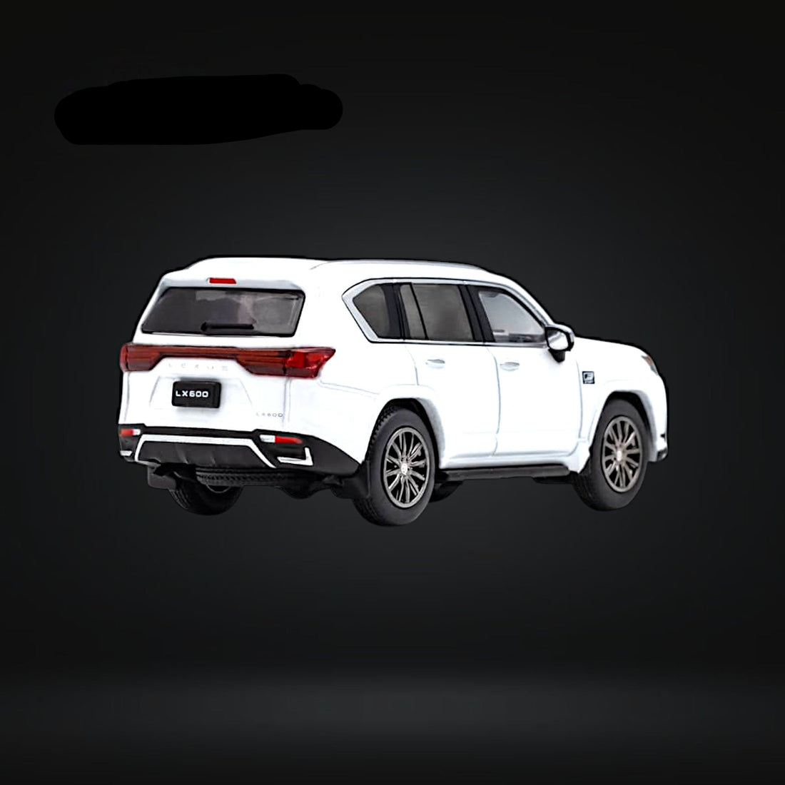 Lexus LX600 Sport White w/ Active Suspension 1:64 by GCD 3