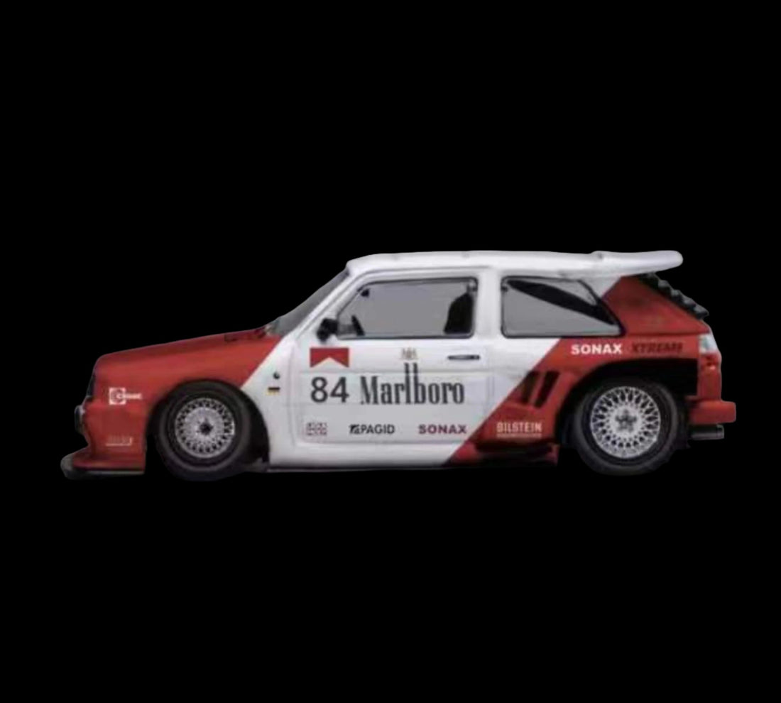 Volkswagen VW GTI MK2 Marlboro Livery Low Stance 1:64 by Liberty64 Side View 2