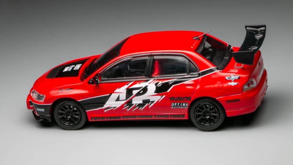 Mitsubishi EVOLUTION IX Fast And Furious 3 Drift Car 1:64 by Speed GT Side View