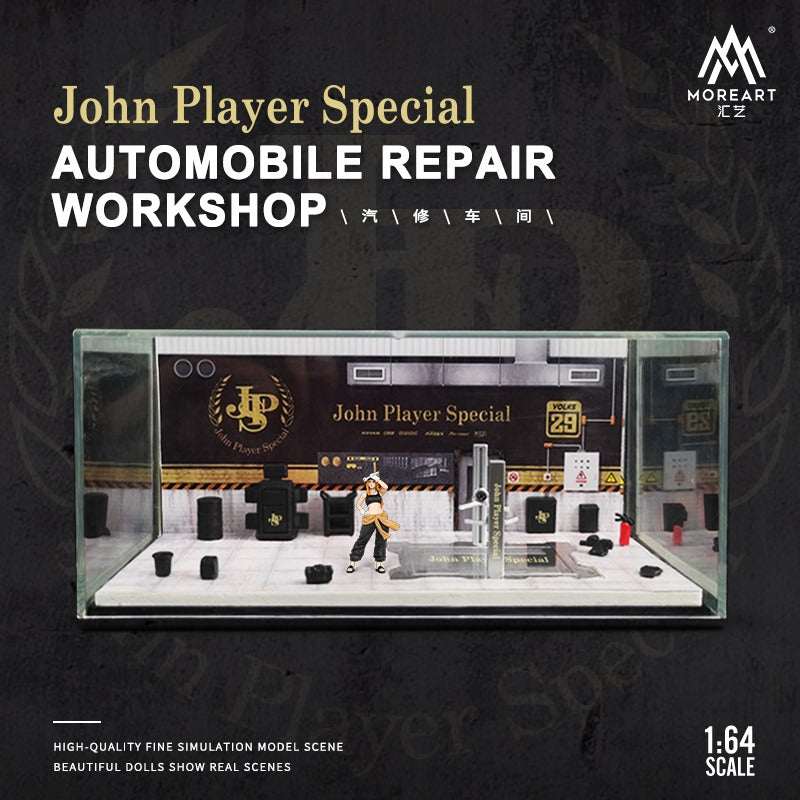 AutoMobile Repair Workshop JPS Livery 1:64 by MoreArt MO641082