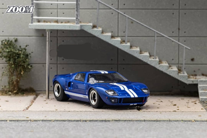 Ford GT40 MK1 Blue #2 1:64 by Zoom