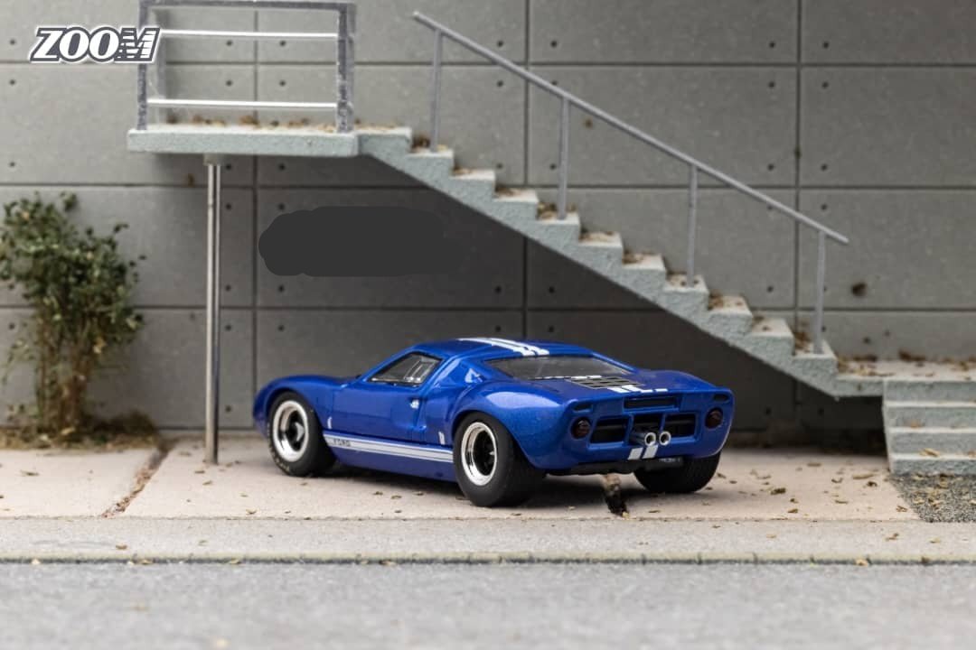 Ford GT40 MK1 Blue #2 1:64 by Zoom – Big Boy Toys