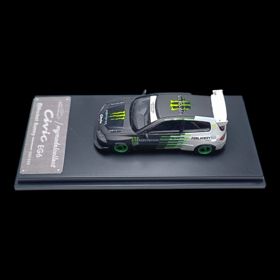 Honda Civic EG6 Monster Livery Diecast 1:64 by MC Top View