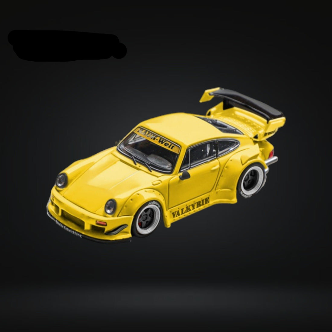 Porsche RWB 964 GT Wing Valkyrie Yellow Ordinary 1:64 by Star Model