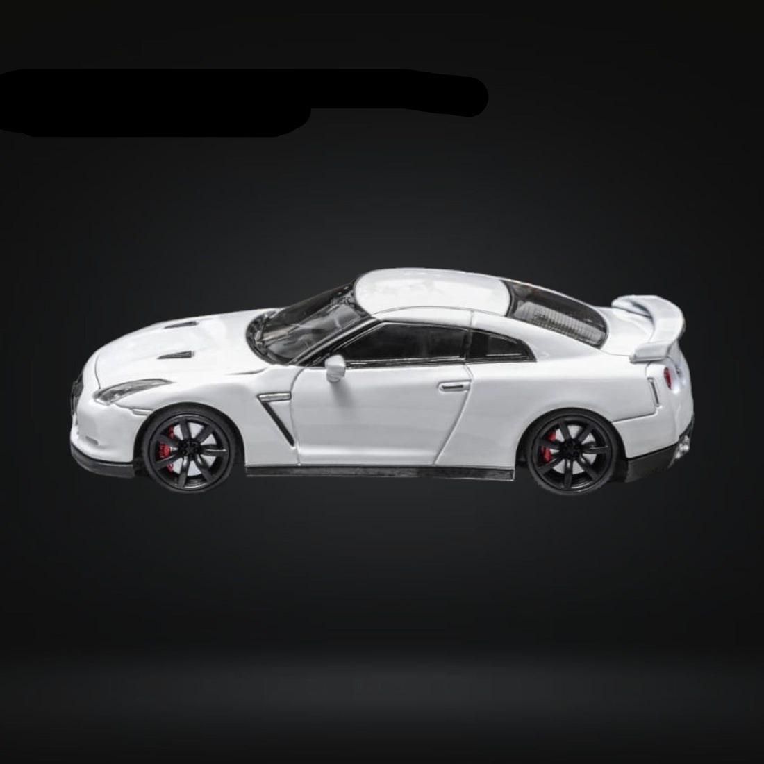 Nissan Skyline GT-R R35 White With Openable Hood 1:64 by Focal Horizon - 4