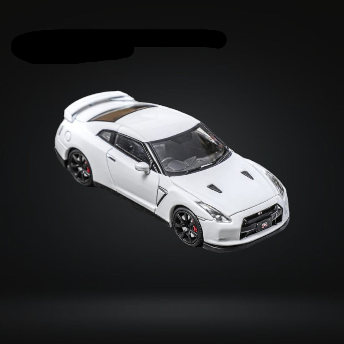 Nissan Skyline GT-R R35 White With Openable Hood 1:64 by Focal Horizon - 6