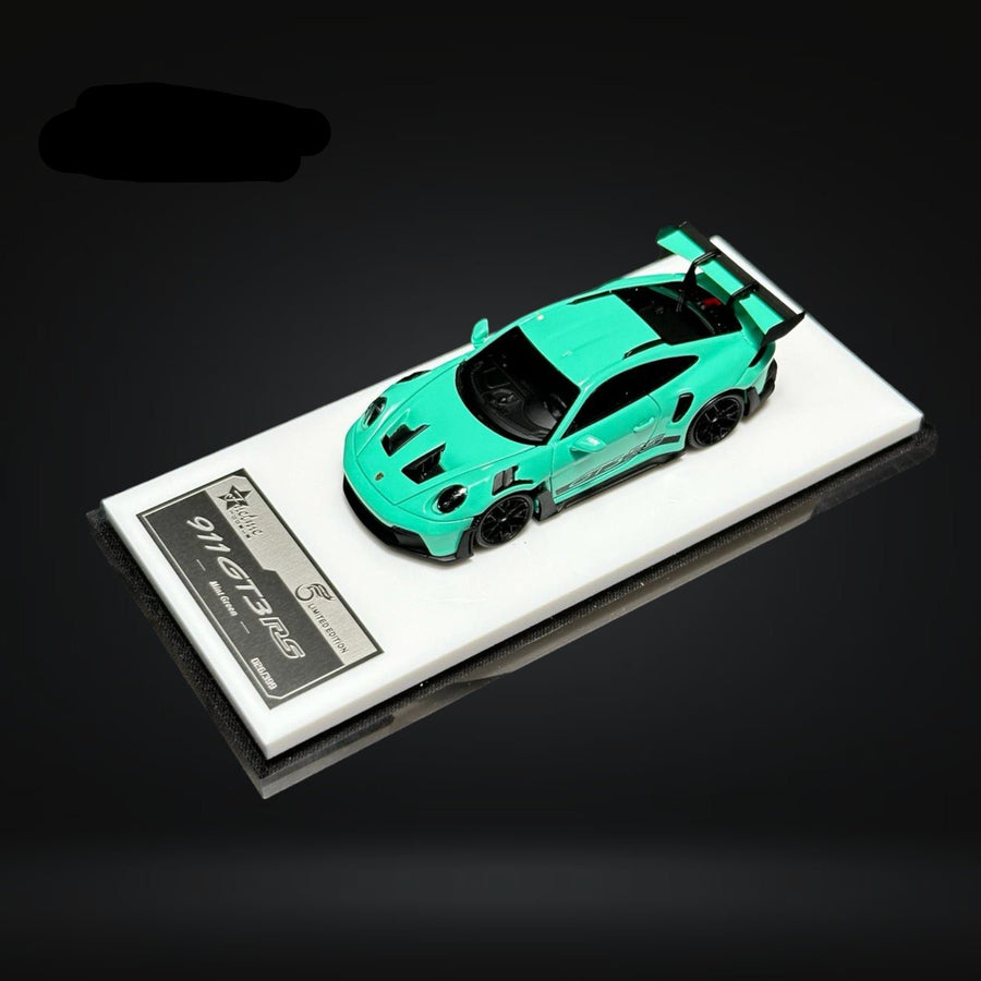 Porsche 911 (992) GT3 RS in Mint Green 1:64 by FuelMe