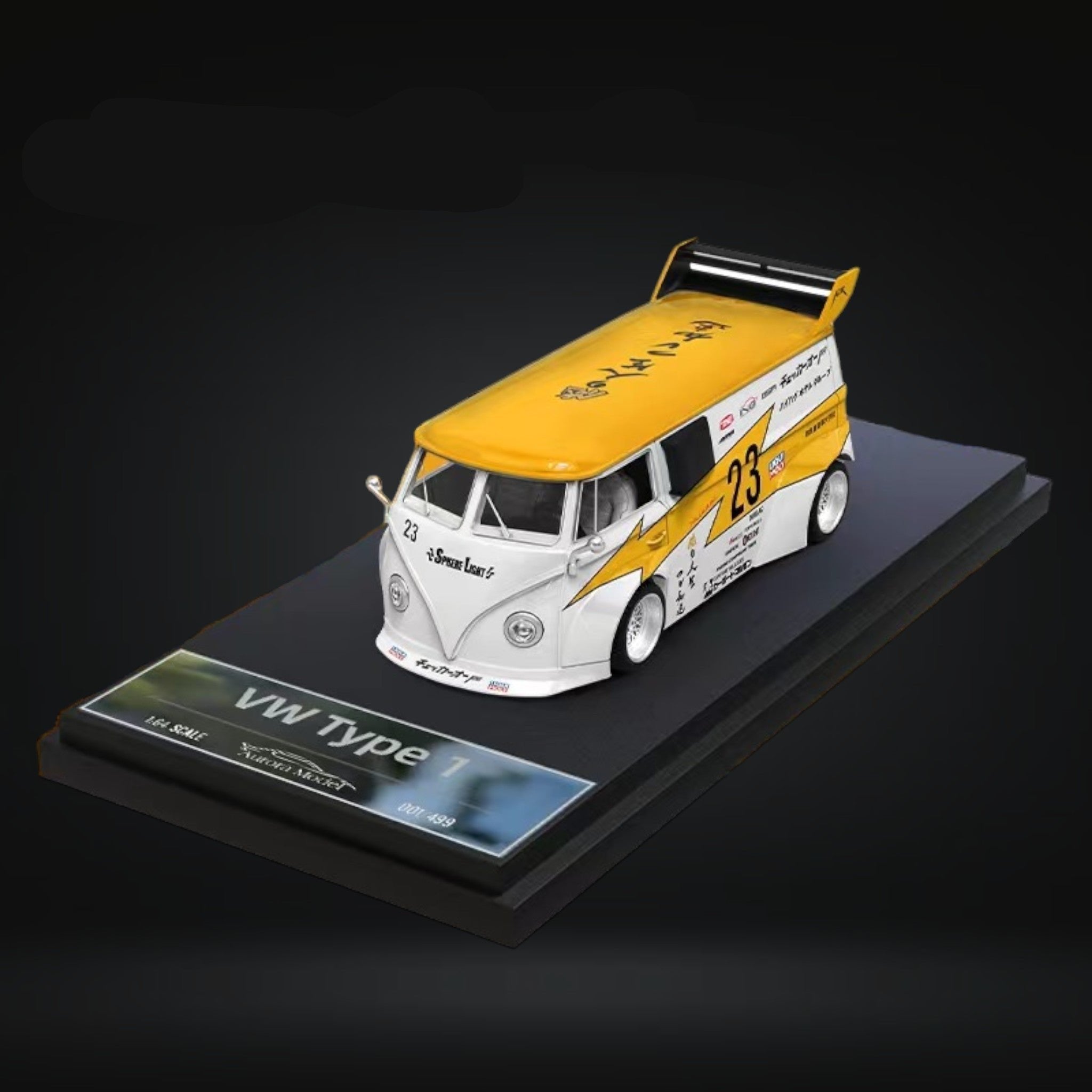VW Volkswagen T1 Van Bus Lighting #23 Livery 1:64 by Aurora Model