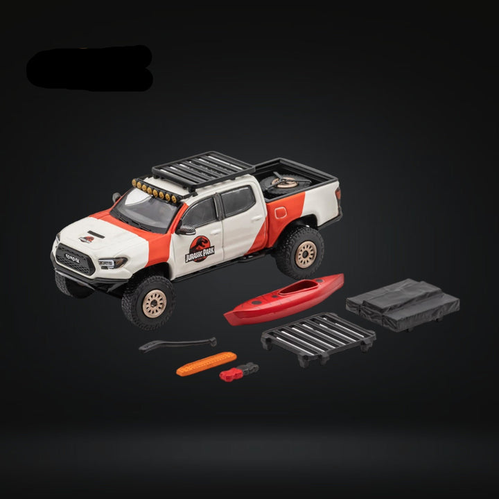 Toyota TACOMA Pickup Truck Jurassic Park Livery 1:64 KS-060-377 by GCD