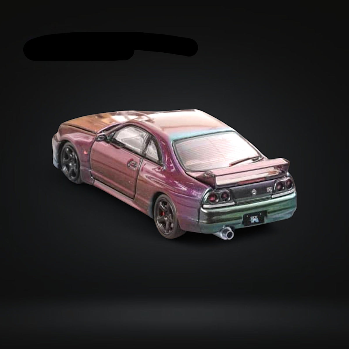 Nissan Skyline GT-R R33 GT-R 4th Gen BCNR33 Magic Purple 1:64 by Focal ...