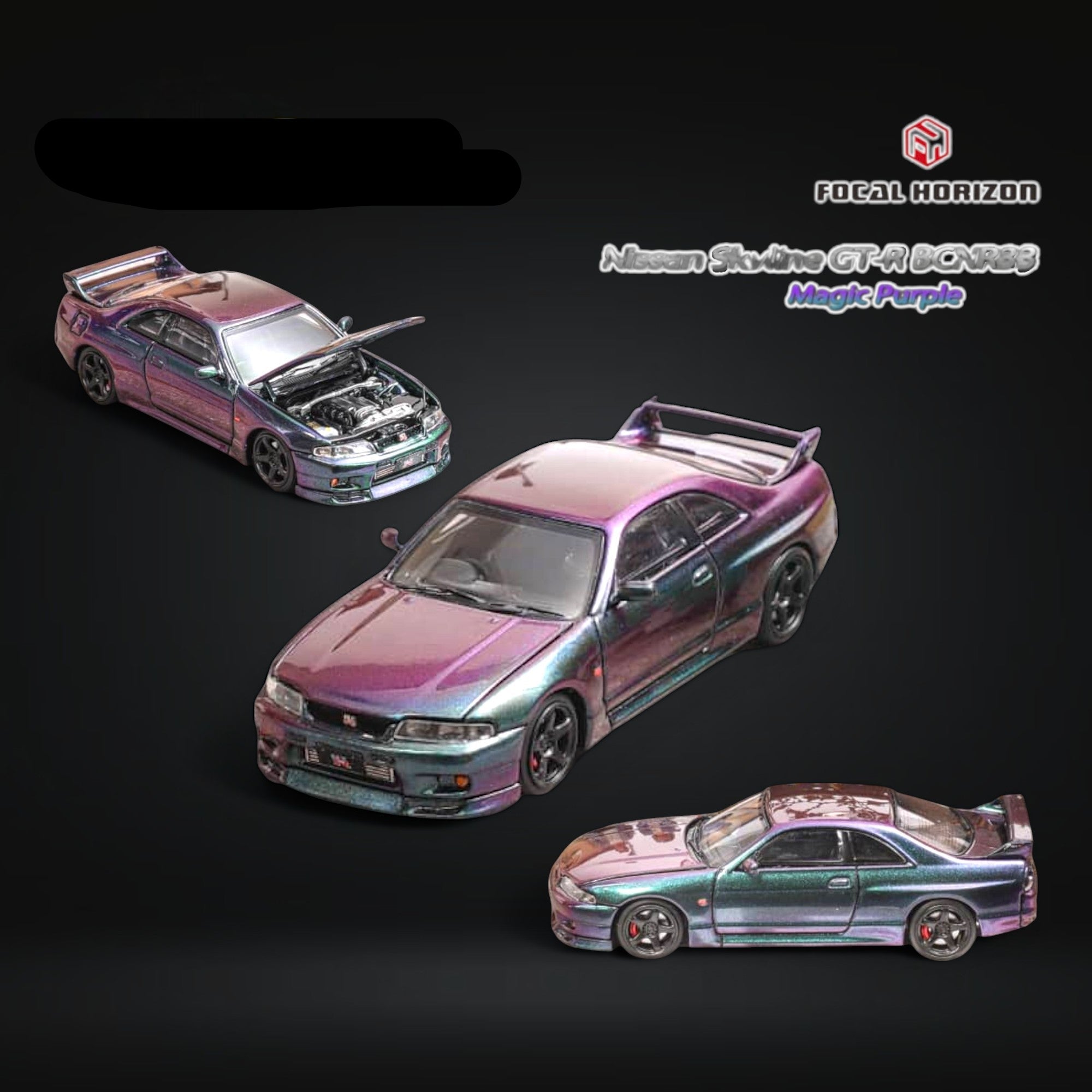 Focal Horizon 1/64 シルビア ワイルドスピード フィギュア付き Focal Horizon 1/64 ワイルドスピード 日産 GTR R32 - メルカリ