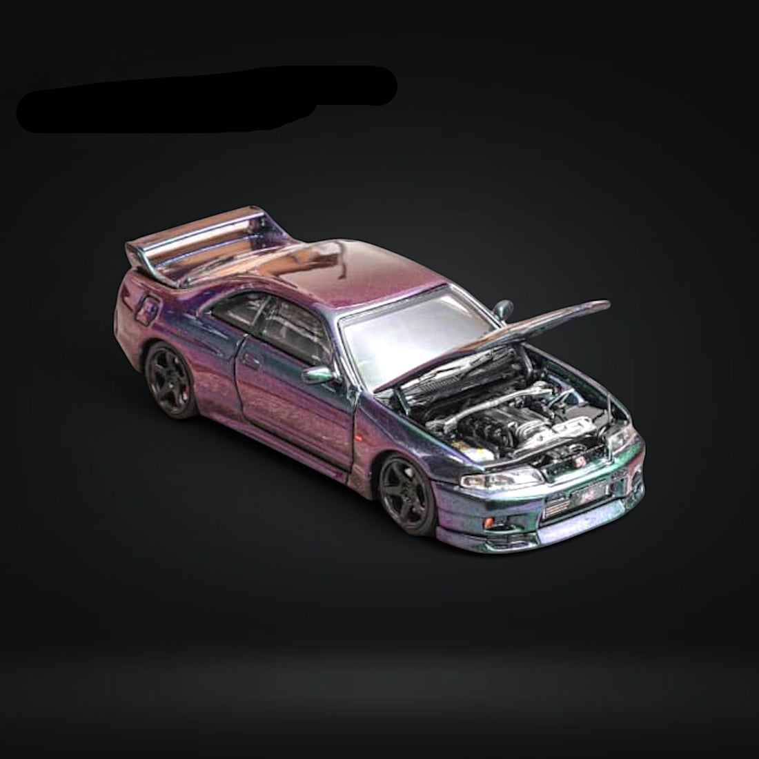 Nissan Skyline GT-R R33 GT-R 4th Gen BCNR33 Magic Purple 1:64 by Focal Horizon - 2