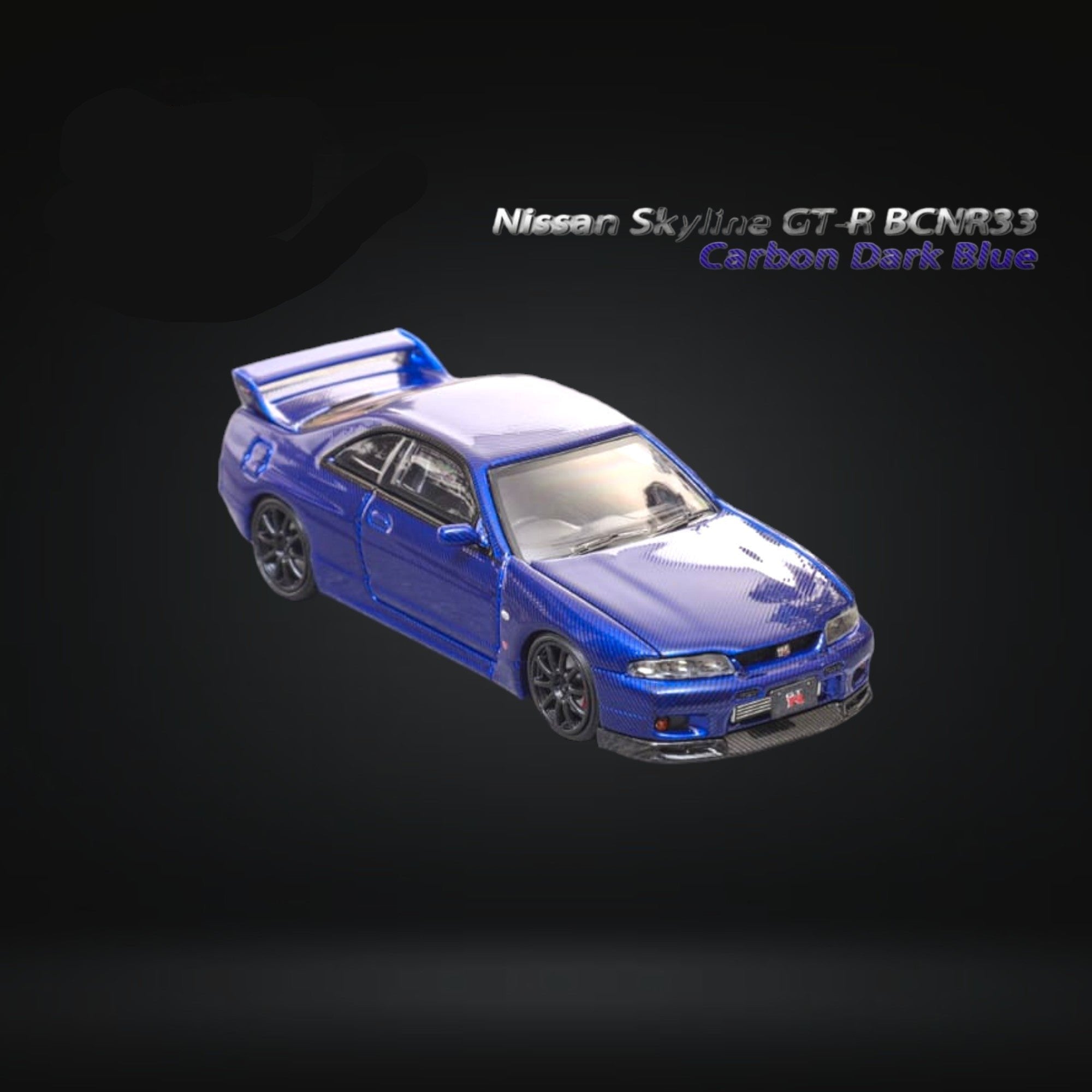 Nissan Skyline GT-R R33 GT-R 4th Gen BCNR33 Full Carbon Dark blue