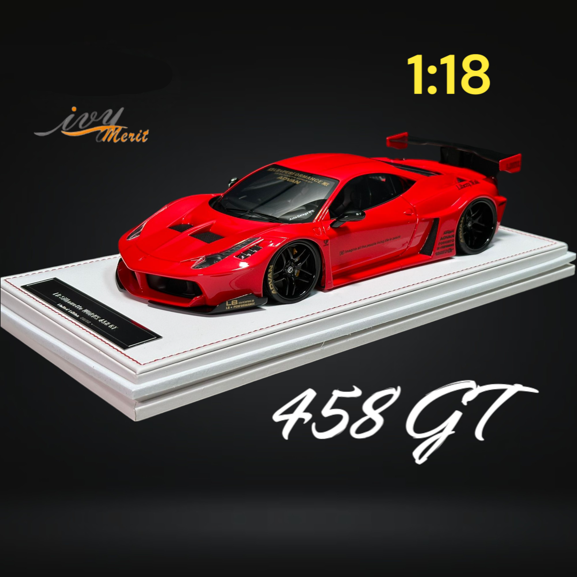 Amazon.co.jp: JEC 1/64 LBWK Liberty Walk LB Works Ferrari