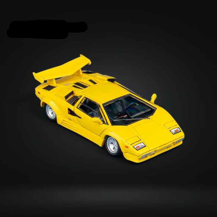 Lamborghini Countach LP5000 QV yellow 1:64 by FindClassically - 1