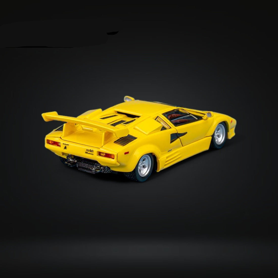 Lamborghini Countach LP5000 QV yellow 1:64 by FindClassically - 5