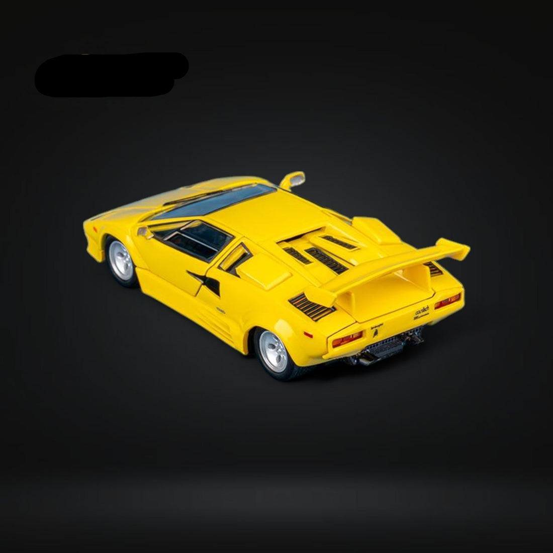 Lamborghini Countach LP5000 QV yellow 1:64 by FindClassically - 6