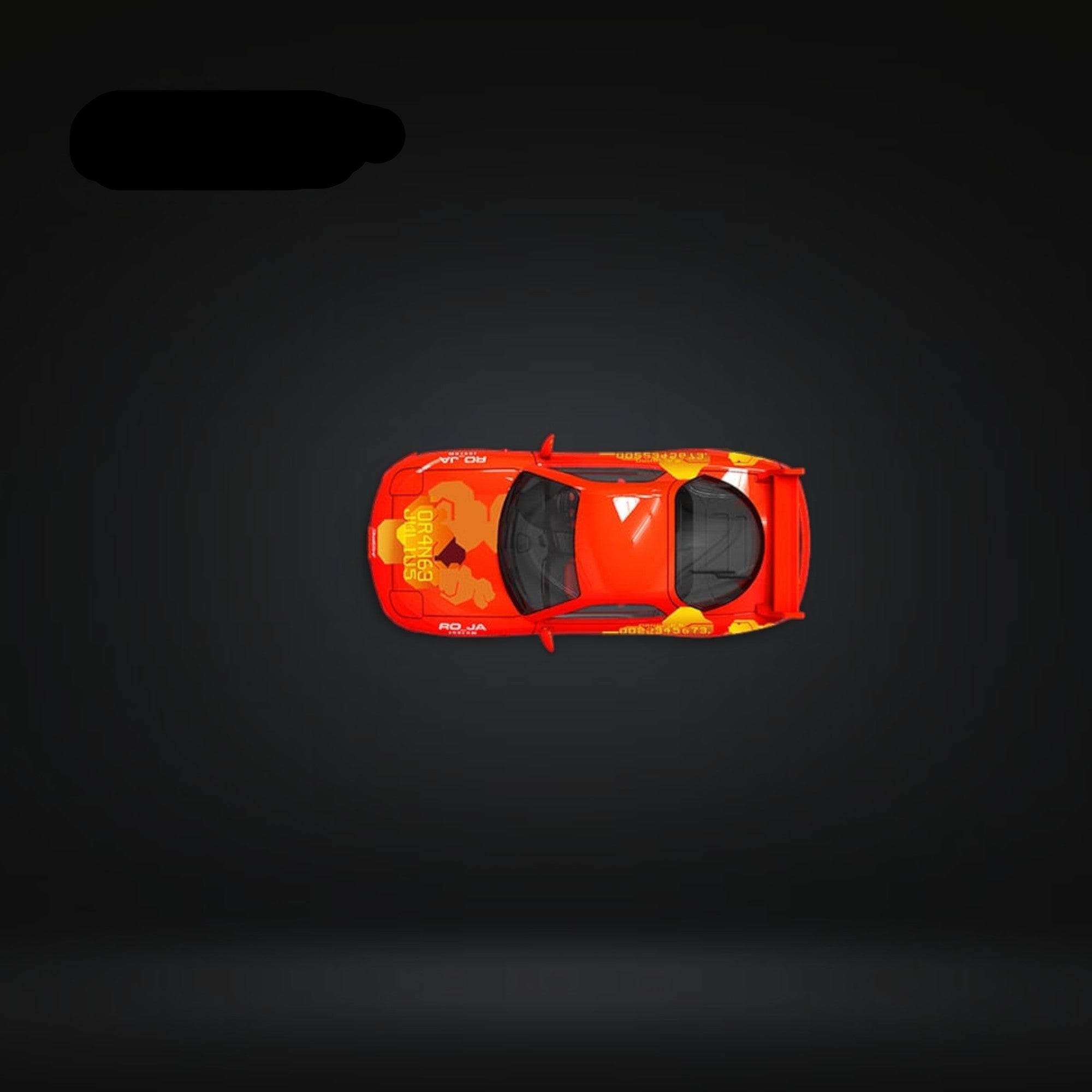 Mazda RX-7 Red FNF Figure Version 1:64 by Mini Station - 4