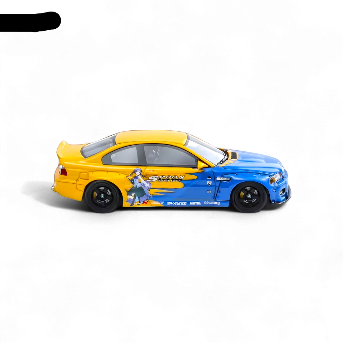 BMW M3 E46 Widebody Pandem in Spoon Sports Resin 1:64 by FLAME 2