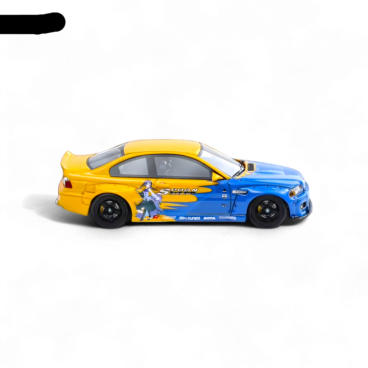 BMW M3 E46 Widebody Pandem in Spoon Sports Resin 1:64 by FLAME 2