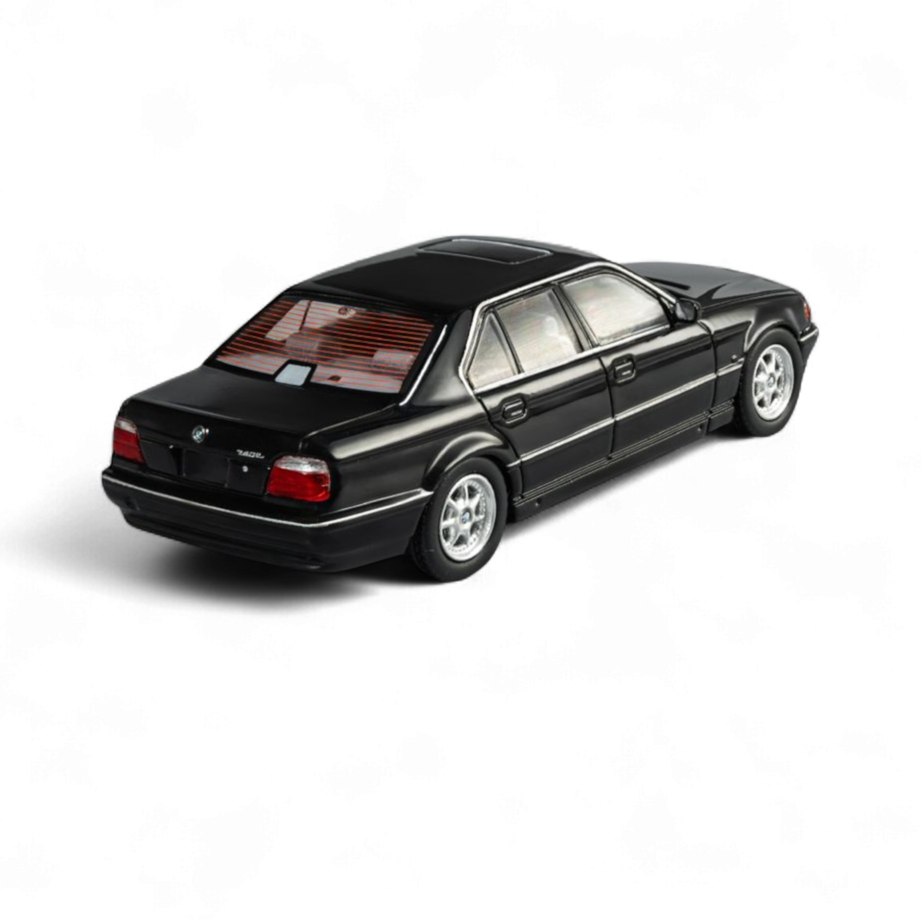 BMW E38 740iL 7-Series in Black 1:64 by DCM  2