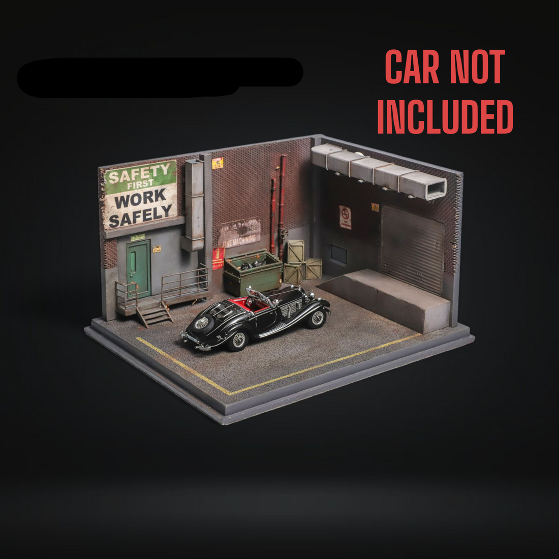 Parking Simulation Car Scene With Display Case V3 1:64 by Model Art & Liberty64 4