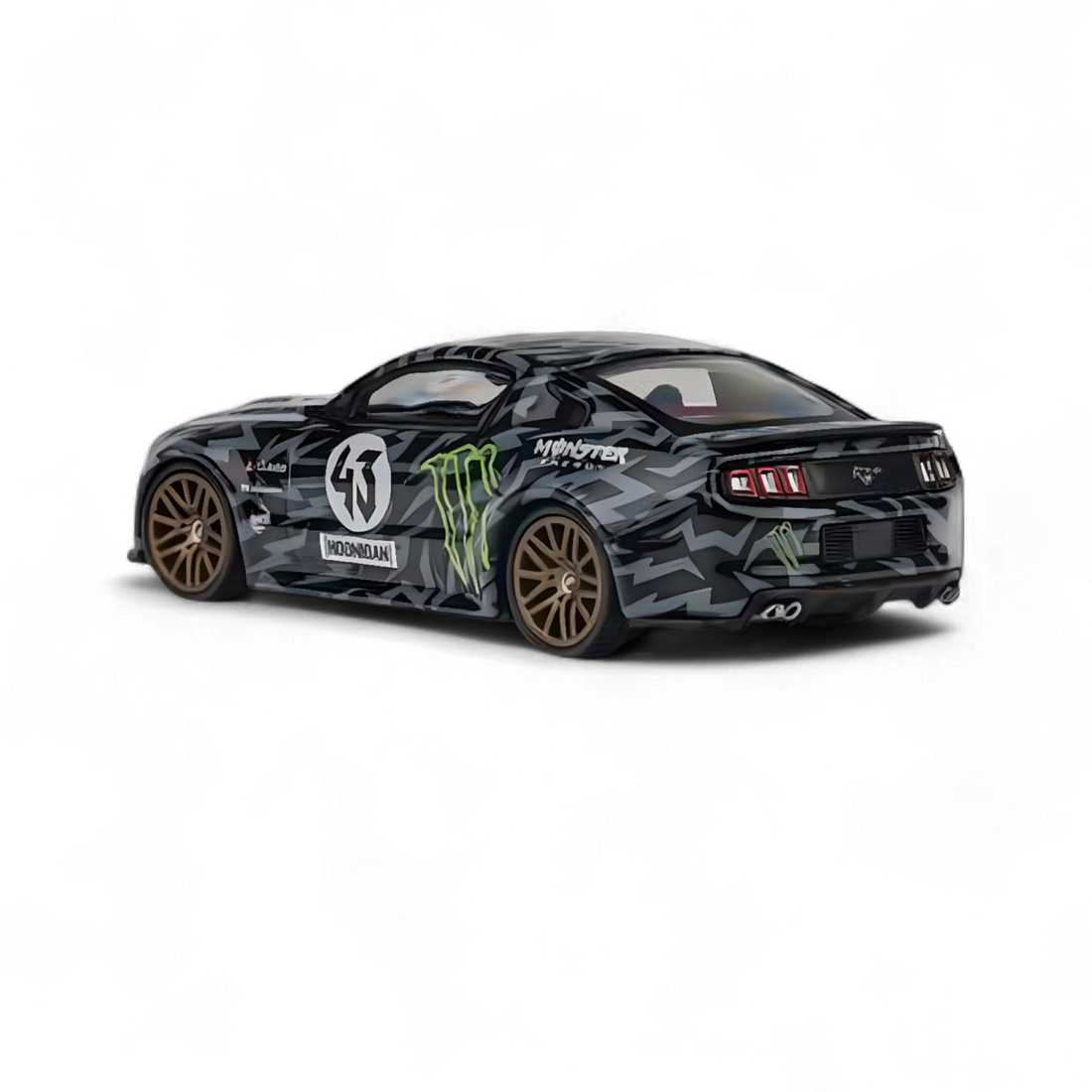 Ford Mustang 2014 GT 5.0 Monster Livery 1:64 by GDO Hunter x DCM 2