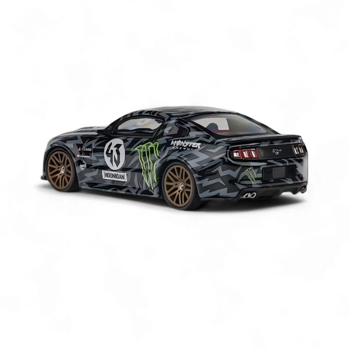 Ford Mustang 2014 GT 5.0 Monster Livery 1:64 by GDO Hunter x DCM 2